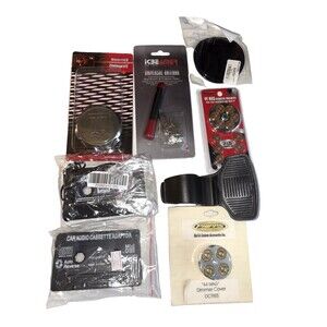Hot Rod Set Auto Decor Antenna/Dimmer Cover/Adaptor/Chrome Cap